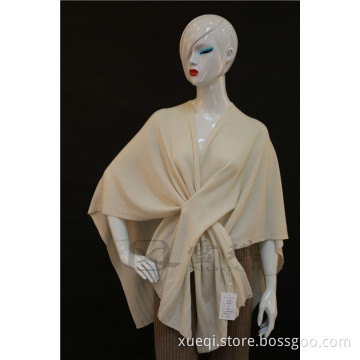 Wool Cashmere Scarf Shawl Poncho